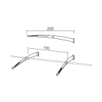 Einzelbrillenhalter STILO XS