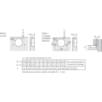 Charnière CLIP top BLUMOTION 110° pour porte en applique