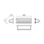 Sponshouder Vario Alu Line