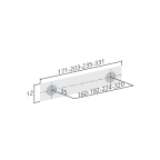Greep inox 12 x 12 mm