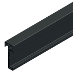 Profil haut/bas pour cadre de porte PS48