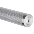 Deurkruk LINK inox geribd
