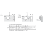 Charnière CLIP top 110° pour porte en applique