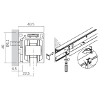 Equerre de fixation