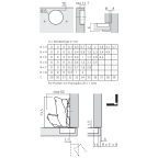 Scharnier CLIP top BLUMOTION 125° Eckanschlag für dicke Fronten und Profiltüren