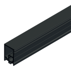 Profil vertical pour cadre de porte PS40