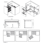 Eckschranklösung COR Fold