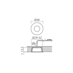 LED spot met intens licht 12 V