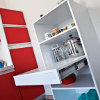 Ferrure pour espace de travail amovible OPLA