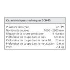 Scie sauteuse pendulaire TRION