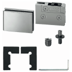 Paar pivots voor glas 5 kg