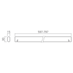 Kledingstang/tablet SWIFT
