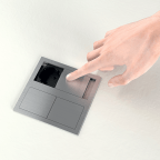 Bloc prises encastrable carré IP54