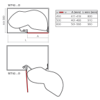 Hoekset LeMans II Arena Classic grijze bodem chroom reling
