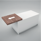 Coulisse intermédiaire pour COU43