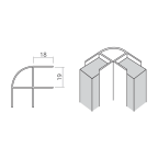 Profil d'angle
