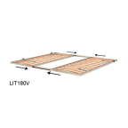 Lit abattable vertical