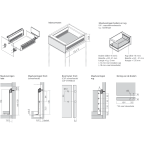 METABOX 320H 150 mm enkel uittrekbaar