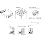 LÉGRABOX TIP-ON inox hauteur M