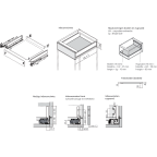 LEGRABOX TIP-ON inox hoogte M