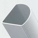 Tafelpoot aluminium geribd ARCO