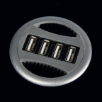 Passe-câbles USB chargeur et transfert
