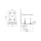 Ondergeleiding houten schuifdeur