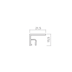 Cache pour rail Libra