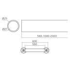 Rail inox