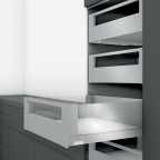 Vorderstück-Set für LEGRABOX Innenauszug Höhe C mit Reling