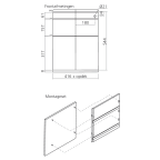 Montageset voor Speed Office N°2, voor 2 laden + 1 pennenlade