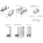 LÉGRABOX free TIP-ON blanc soie mat hauteur C