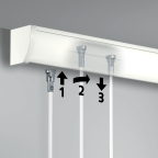 Perlon kabel met kop TWISTER