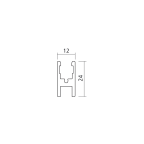 Draagprofiel Clipo 36 Glas