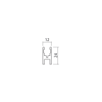 Glasfixierungsprofil CLIPO 36