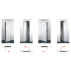 Set pour porte sous-tenture X40 universel