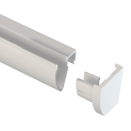 Eindkappen voor plafond railprofiel UP