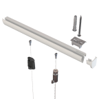 Eindkappen voor plafond railprofiel UP