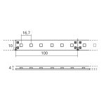 LED strip IP65 60 LED's/m