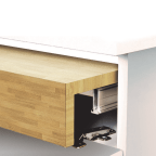 Ferrure pour plan de travail amovible OPLA TOP