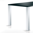 Pied de table carré 80 mm