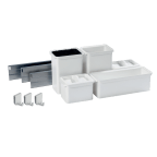 Set YouboXx 5 mit Messereinteilung und Schneidbretthalter