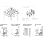 Coulisses TANDEMBOX BLUMOTION