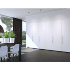 Garnituur voor 1 plooi- en inschuifdeur Concepta Folding 25 hoogte 1851 - 2600 mm