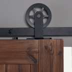 Garnitur WHEEL TOP für 1 Holzschiebetür