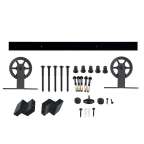 Set complet pour porte coulissante WHEEL TOP