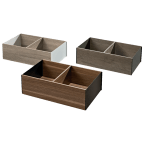 Boîte largeur 218 mm design bois