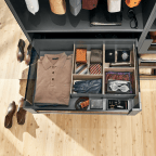 Boîte largeur 218 mm design bois