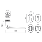 Ensemble 1267 sur mini rosace