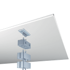 Adapter voor kabelslangen EASY onder bureau